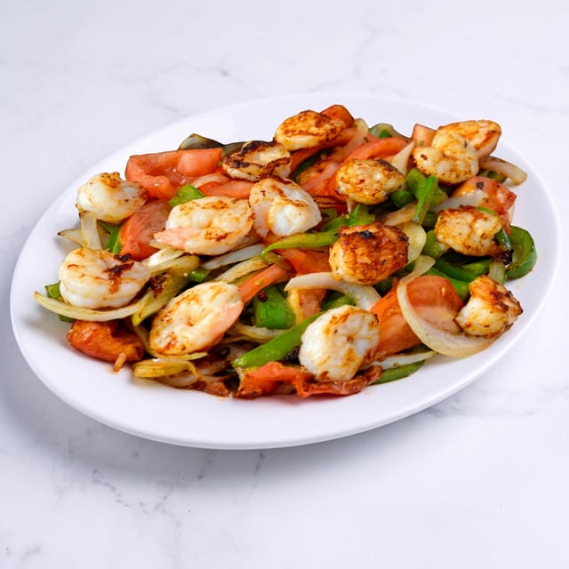 Fajitas: Shrimp.