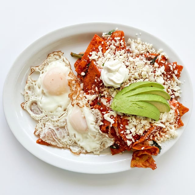 Chilaquiles: Asada.
