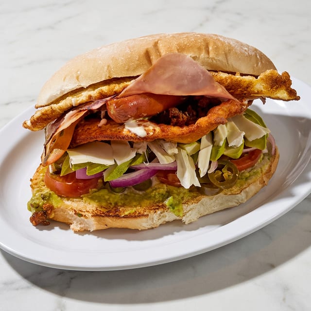 Torta de Chorizo.