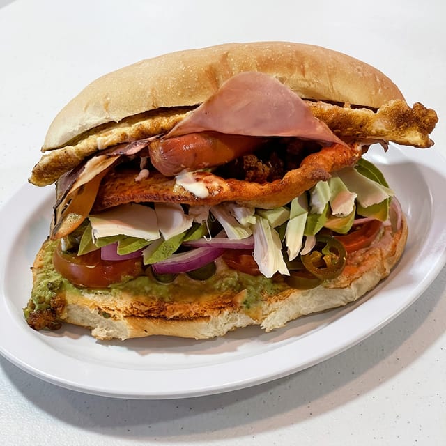 Tortas de Pastor.